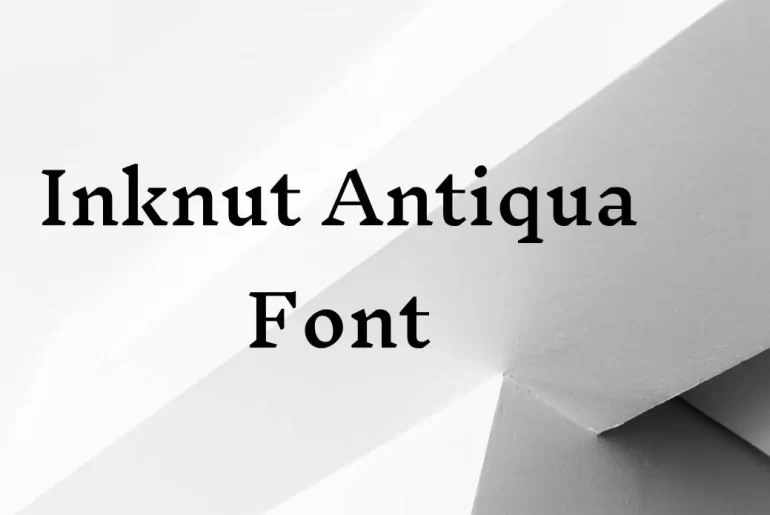 Inknut Antiqua Font