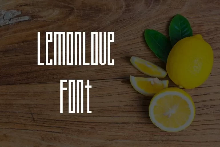 Lemonlove  Font