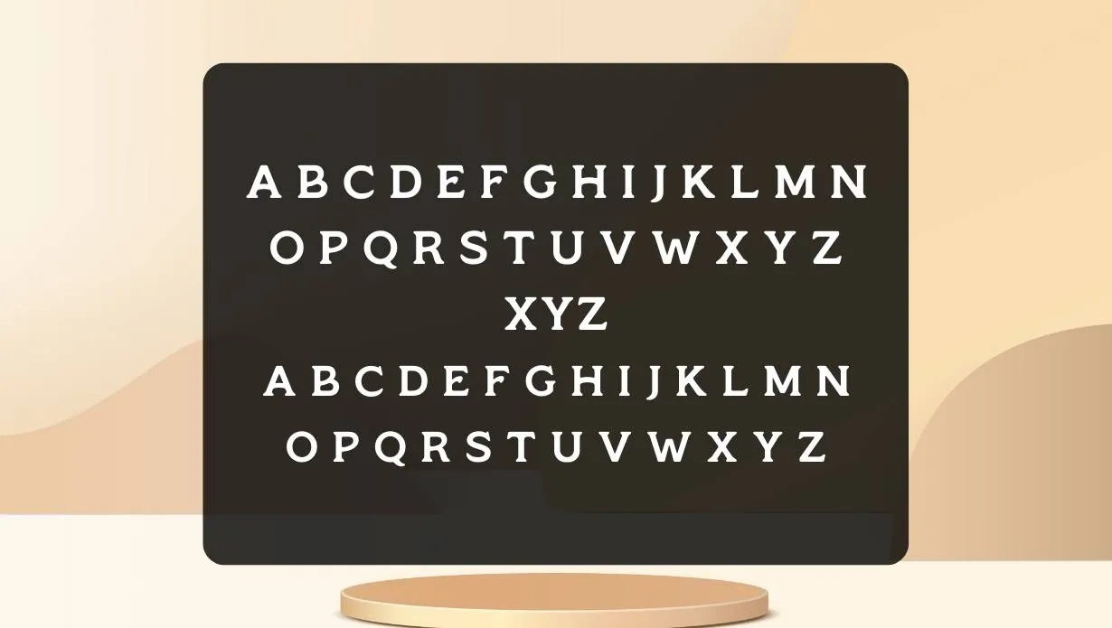 Monsier Font View on Image Designs