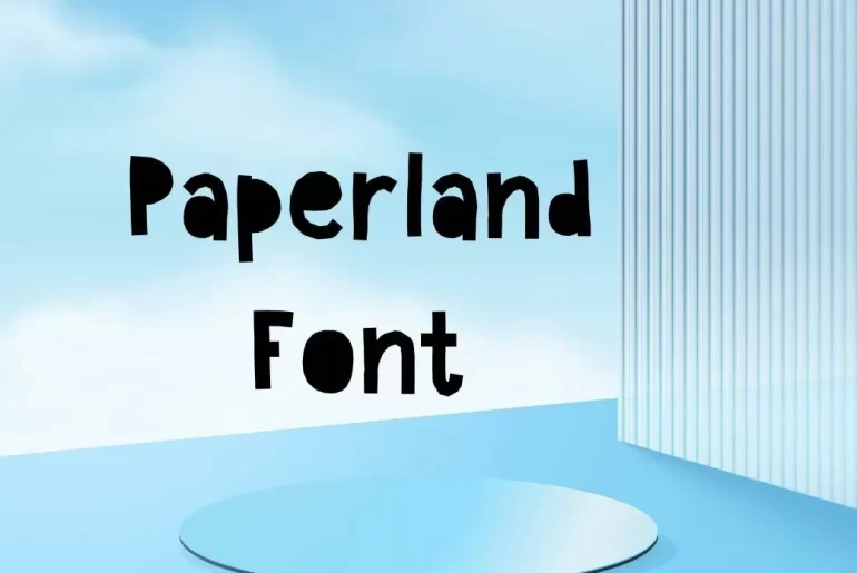 Paperland Font