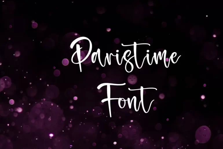 Paristime Font