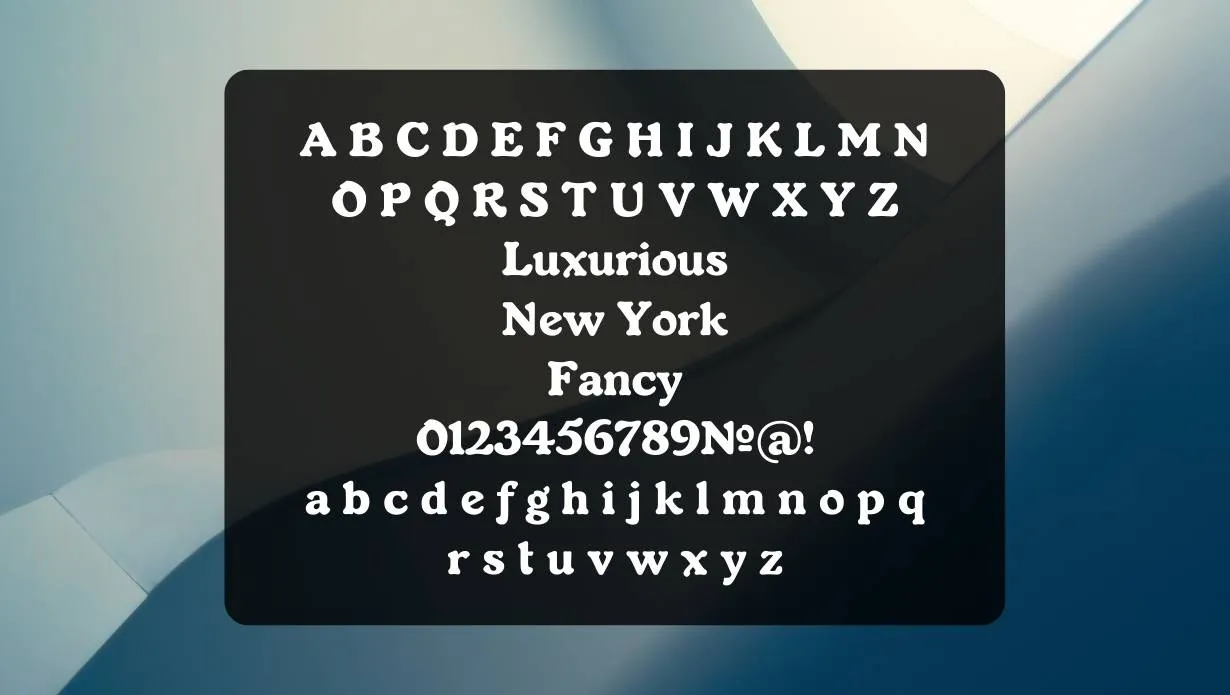 Robur Font View on Image Designs