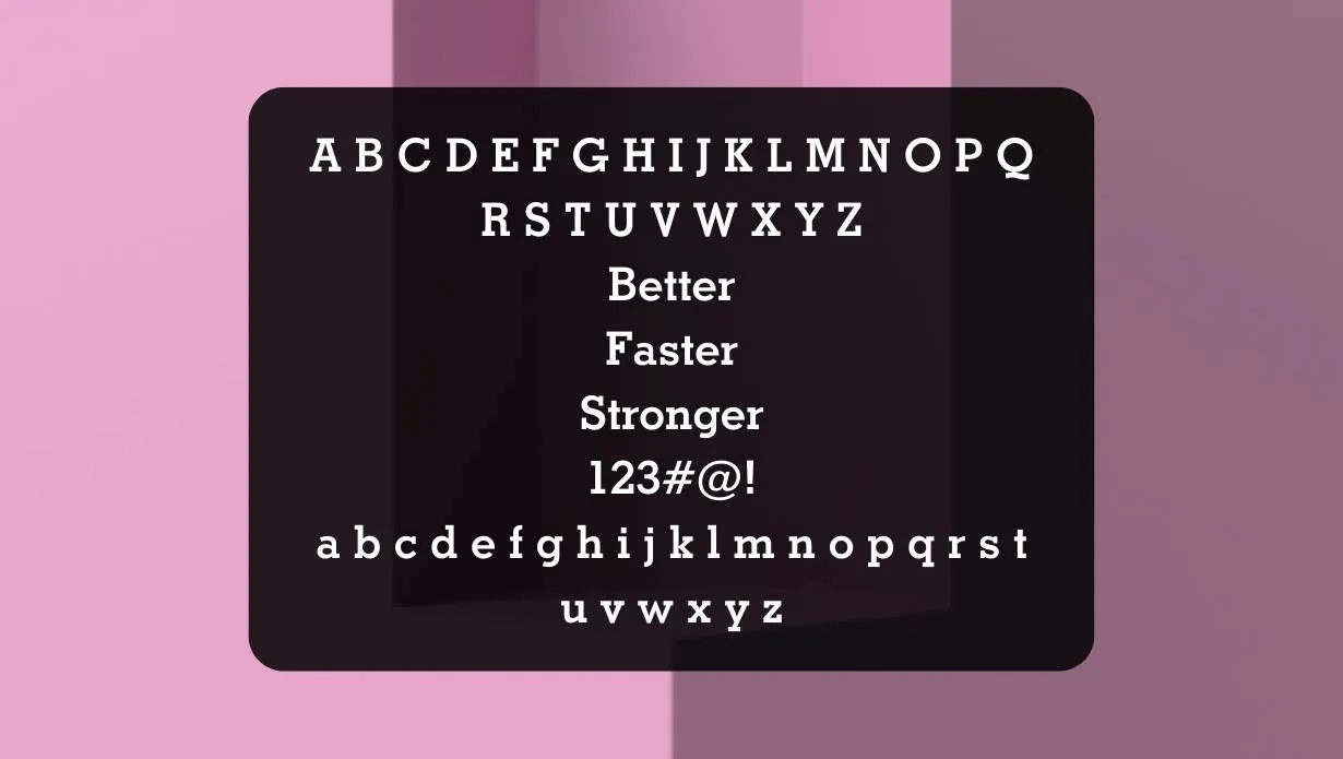 Stymie Font View on Image Designs