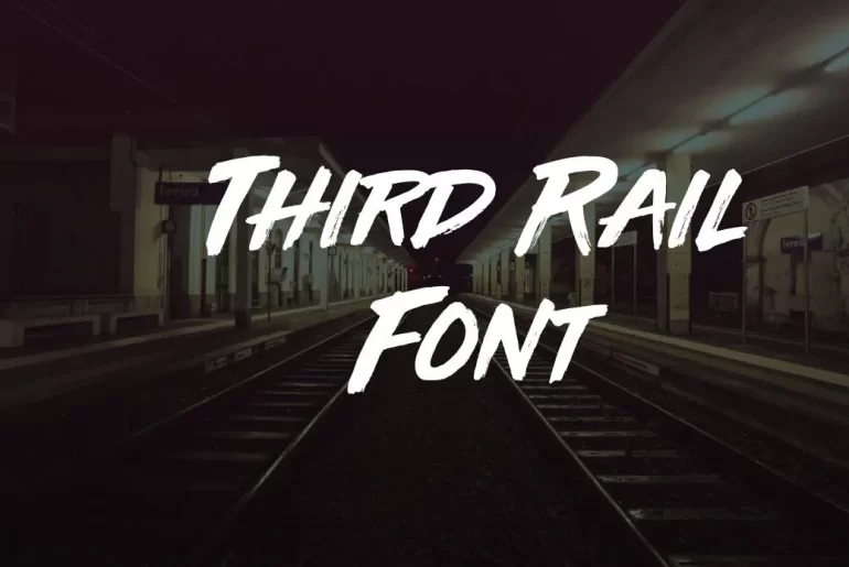 Third Rail Font