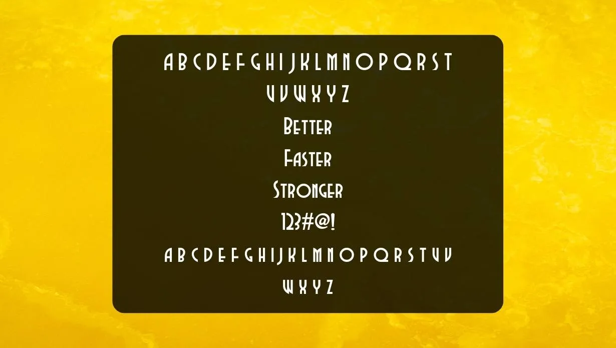 WB Font View on Image Designs
