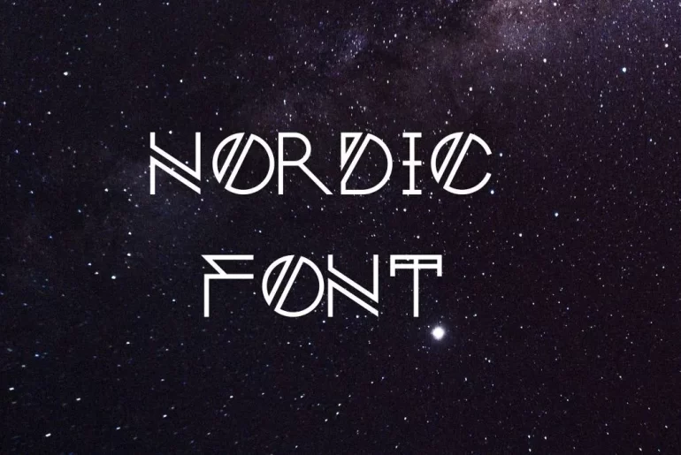 nordic font
