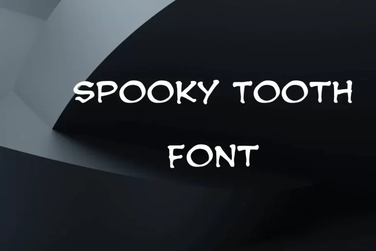 spooky tooth font