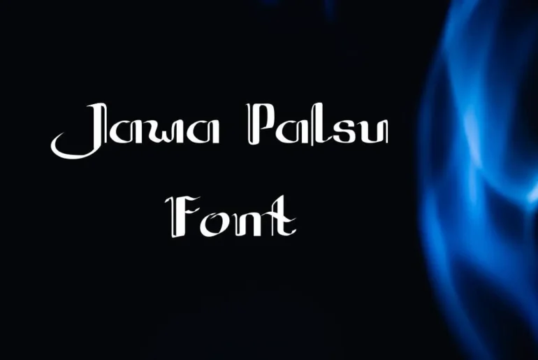 Jawa Palsu Font