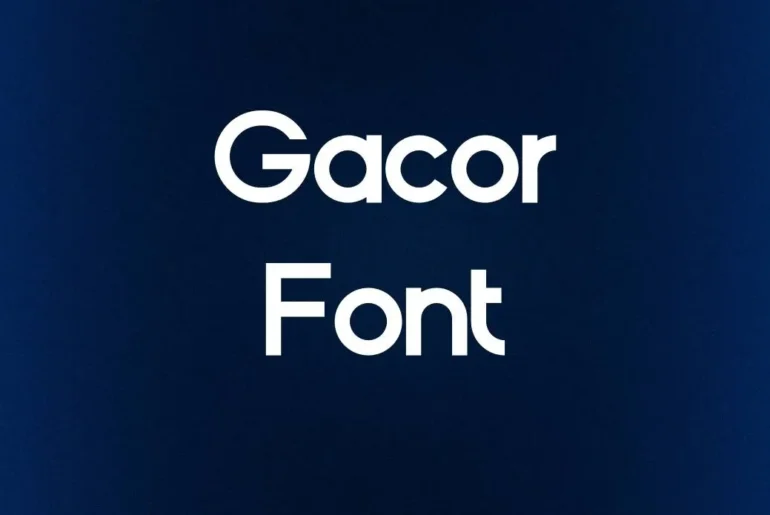 Gacor Font
