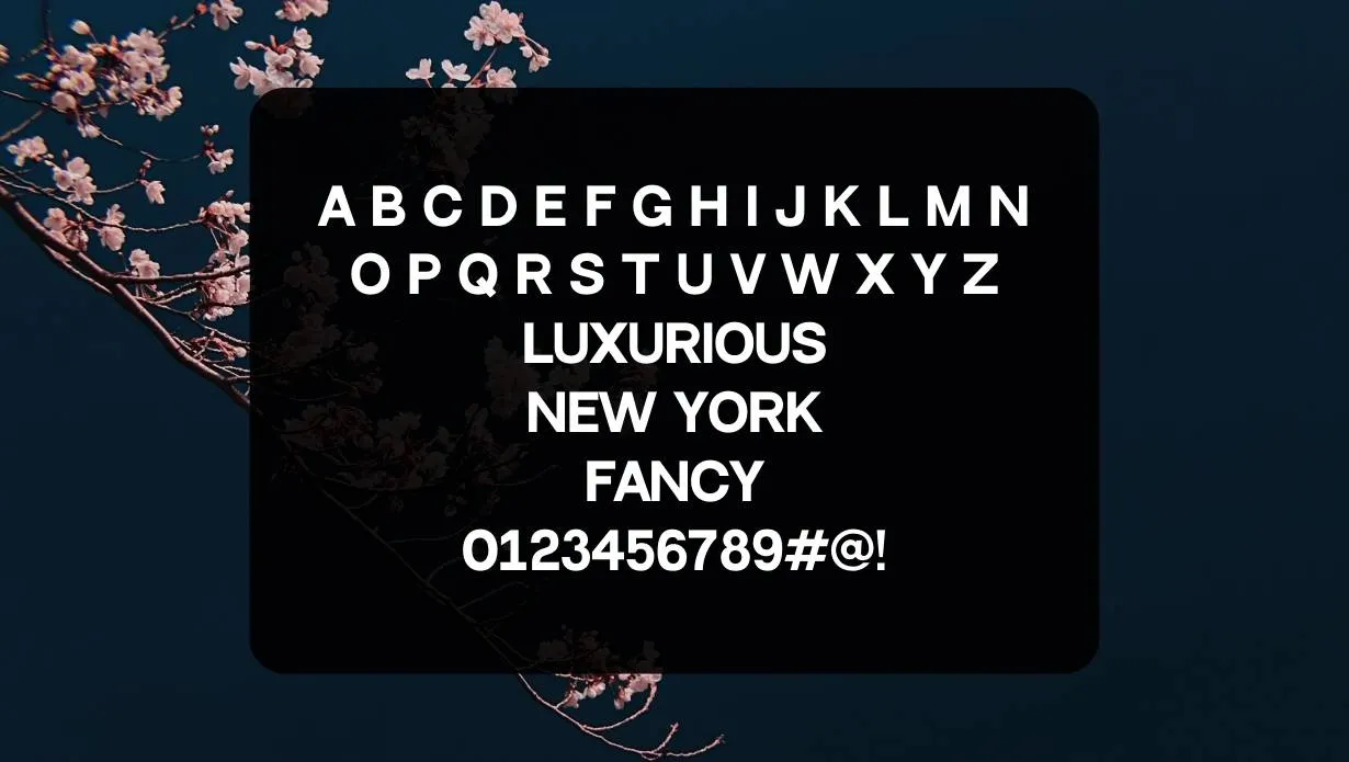 Neutral face Font View on Image Designs