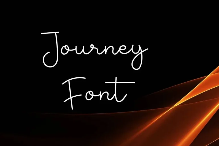 Journey Font