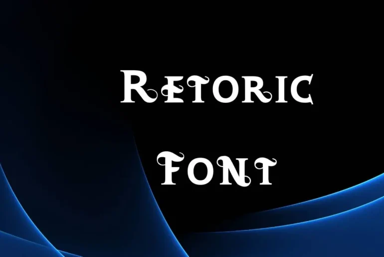 Retoric Font