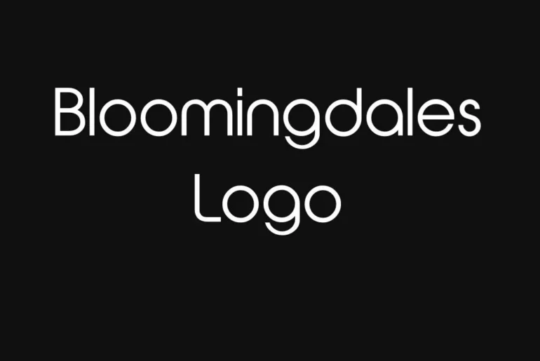 Bloomingdales Logo Font