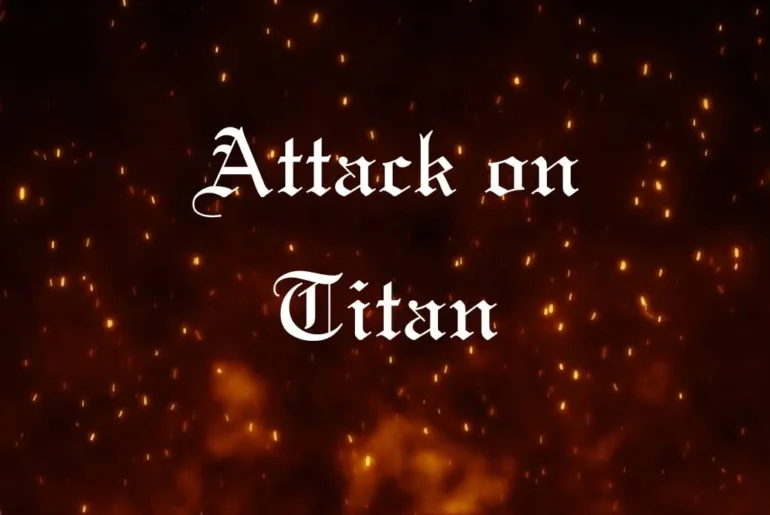 Attack on Titan Font