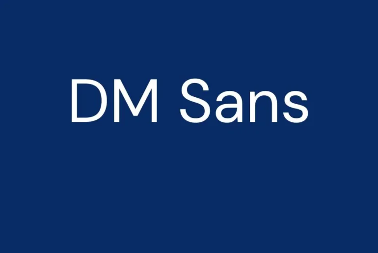 DM Sans Font