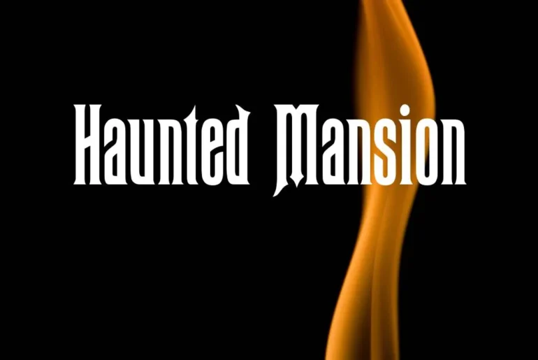 Haunted Mansion Font