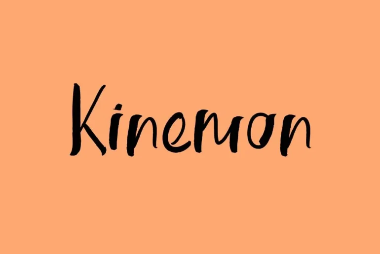 Kinemon font